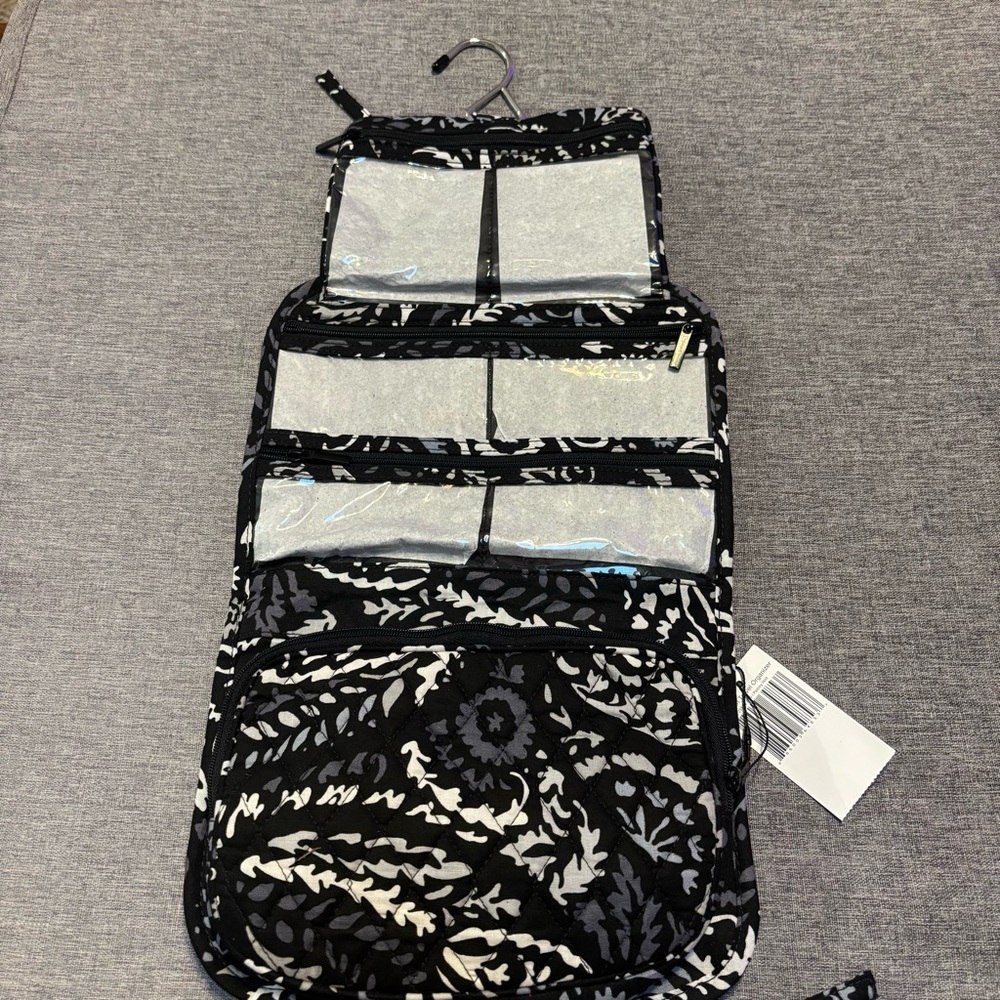 Vera Bradley Medium Travel Organizer Bag, Paisley Noir 25582-P70 - Picture 6 of 7